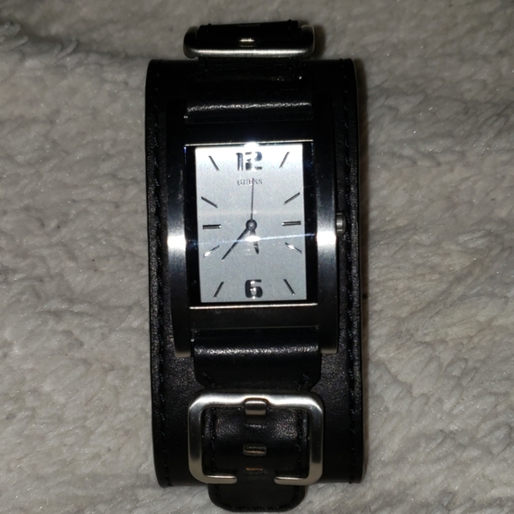 guess cuff watch